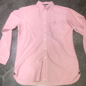 Polo long-sleeve button-up